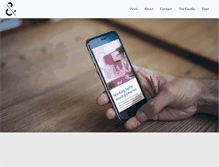 Tablet Screenshot of blackandginger.com